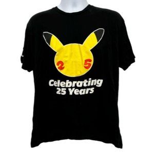 Pokémon Shirt 25th Anniversary - Size XL Extra Large GameStop